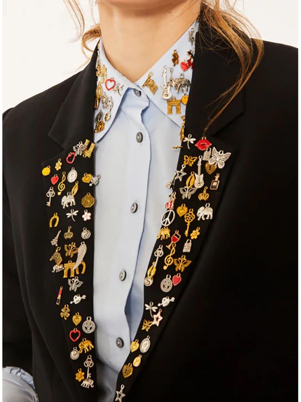 cinq a sept charm Lapel Blazer